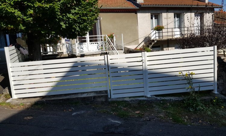 POse de clôture aluminium à Retournac, FPSM